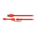 TYLT Syncable-Duo Charge and Sync Cable (1') Red